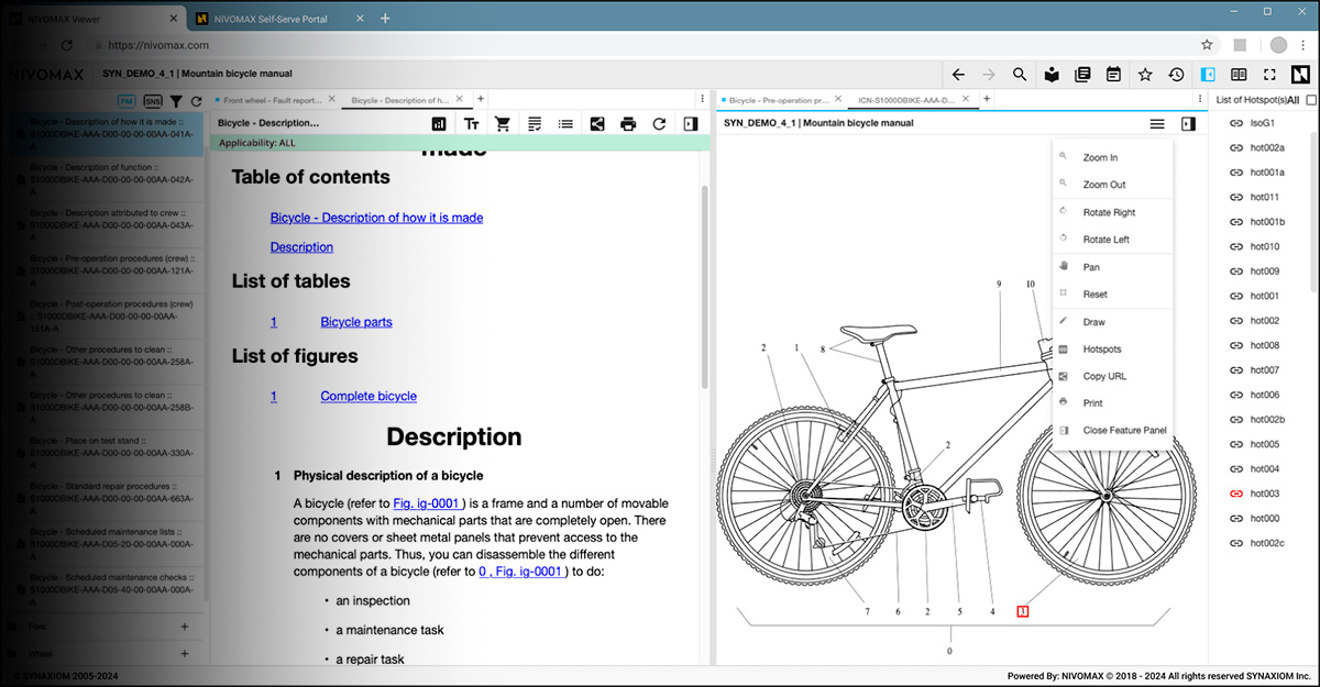nivomax-viewer-image-1 Aviation IETM software